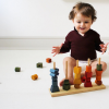 RAINBOW STACKING TOY  WOODEN STORY