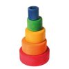 BOLS PETITS DE FUSTA MULTICOLORS VERMELL