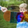 joguines montessori FORMES DE COLORS GEGANTS TRANSLUCIDES