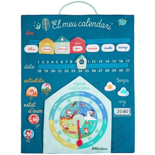 joguines montessori EL MEU CALENDARI (ed. català)