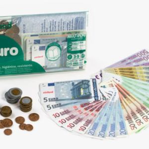 joguines MontessoriSET EURO: 28 bitllets + 30 monedes