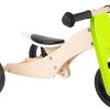 TRICICLE-BICICLETA 2 EN 1 VERDA