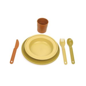 WEARTH COLOR DINING SET 24 PECES