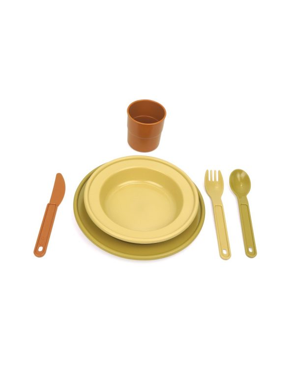 WEARTH COLOR DINING SET 24 PECES