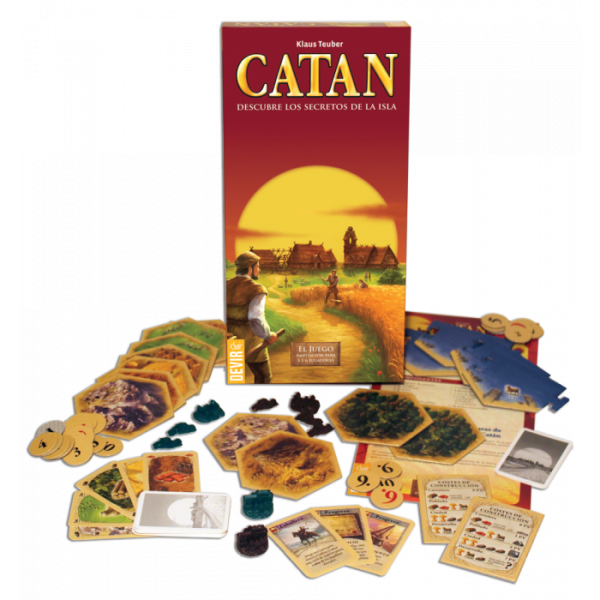 comprar jocs de taula online CATAN 5-6 JUGADORS (Ed. Català)