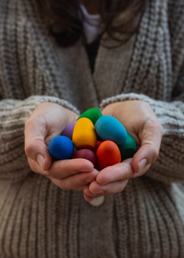 joguines montessori MANDALA RAINBOW EGGS GRAPAT