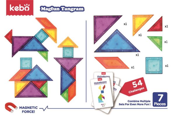 TANGRAM 3D MAGNÈTIC