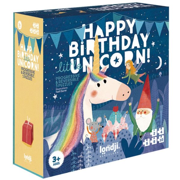 Joguines de trencaclosques PUZLE HAPPY BIRTHDAY UNICORN