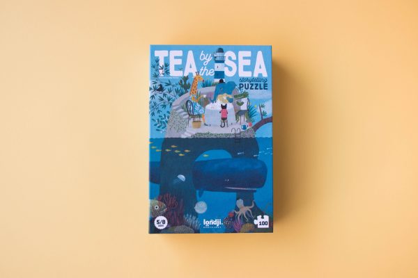 Joguines de trencaclosques PUZLE TEA BY THE SEA (100 pc.)