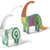 pintura ecològica DINOSAURES PER CONSTRUIR-PINTAR-JUGAR