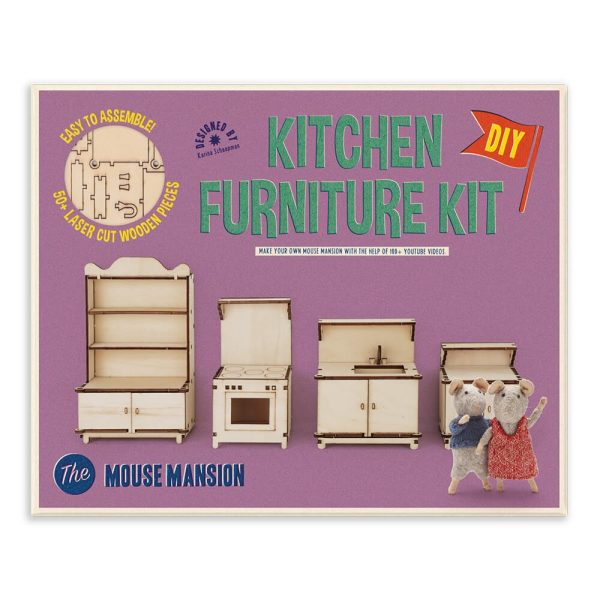 joguines MontessoriKIT MOBLES PER LA CUINA THE MOUSE MANSION